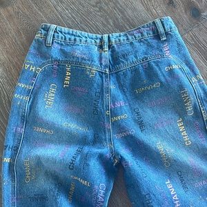 Beautiful Chanel jeans , worn and washed, size 36  about (US SIZE 25)